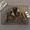 キッズデザイナージャケット春秋の女の女の子斜めジッパーレザージャケットチルドレンコート