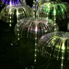 Luzes de gramado de água -peixe de fibra óptica solar luzes de fadas de fada de fadas de fada