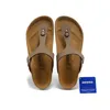 Designer Birkinstock Slippers Outlet Germany Boken Cork Slippers Large Flip-flop Sports Sandals for WomenVF8I