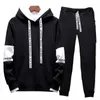 Herrtröjor varumärke casual tröjor män pullover sport fitness tracksuit byxor skjortor höst vinteruppsättning s-4xl