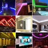 Tira de luces LED de 5V 1M 60 LED SMD 5050 RGB Cambio flexible multicolor para TV Hogar Cocina Dormitorio Decoración con adhesivo fuerte Oemled