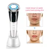 Ogrzewanie chłodzenie EMS wibracje Sonic Massager urządzenie twarz Dokręcenie Podnoszenie skóry odmładzanie przeciw starzeniu się narzędzie do pielęgnacji skóry 230222