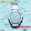 Hoogwaardige mode Iced Out Watchesmens Pols Luxury ronde Cut Lab Gr Ddgu 30A7