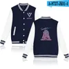 Kurtki męskie polar Long Sleeve Baseball Jacket Coats Harajuku Hip Hop xxs do 4xlmen's