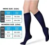 5 st strumpor Hosiery Compression Stocks Blood Circulation Promotion Slimming Compression Socks Antifatigue bekväma fasta färgstrumpor Z0221