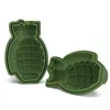 mold killer 3D Ice Cube Mold Grenade Shape Cream Maker Bar Drinks Whiskey Wine Ices Maker Silicone Baking Mould Kitchen Tool