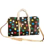 Mantieni 45 tutti i bagagli da viaggio Speedy X Yayoi Kusama Borsa da uomo donna Designer PSYCHEDELIC PAINTED Borse a tracolla di grande capacità Cros275w