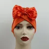 Berretti Berretto/Teschio Berretti Bowknot Turbante India Donne Cappello da festa africano Copricapo musulmano islamico Cofano Copricapo SciarpeBeanie/Teschio Chur22