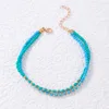 Ankjes kleurrijk touw voor vrouwelijke mannen handgemaakte kralen voetketen verstelbare Boheemse sieraden accessoires 4pcs/sets 21880