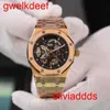 High Quality Fashion Iced Out WatchesMens Wrist Luxury Round Cut Lab Gr DDGU CEWR