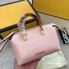 Womens Designer Tote Bags Luxury Small Boston Bag Fend Sacs à main Purse Letter Flanelle Crossbody Travel Duffel Shoulder Bag En Route