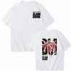 Erkek Tişörtler Anime İlk Slam Dunk T Shirt Unisex Japon Slam Dunk Shohoku Sepet Top Takımı Tshirt Sakuragi Hanamichi Baskı Tee Sesli 022223H