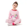 Pyjamas Enfants Vêtements Bébé Homewear Vêtements De Nuit Pour 2 3 4 5 6 7 8T Enfant Licorne Pyjamas Bébé Fille Pyjamas Enfants Noël Pyjama Ensembles 230222