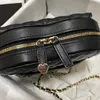 10A Designer di qualità a specchio Borse per il cuore da donna Borse classiche trapunte per laratta chiacchierata per laratta a tracolla nera Borsa a catena nera Borsa di lusso Luxury Real Leather Pollone Clutch