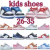 Sapatos infantis meninos meninas tênis University Blue Sports Panda Pink tênis baixo atlético ao ar livre 26-35 46dg
