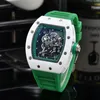 2023 new Sports Men's Watch Luxury Fashion Fully function Quartz Watches men Unique Design Waterproof Tape Watch Wristwatch bb01