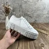 Avec boîte Prad Double Roue Nylon Gabardine Baskets Dsigner Triangle Toile Chaussures Casual Femmes Baskets Baskets Triple Fond Épais Bm 9298