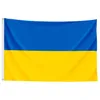 علامات بانر المصنع المباشر بالجملة 3x5 FTS 90X150CM الأزرق الأصفر UA العلم الأوكراني للديكور 2 خصومات LT254
