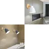 Wandlamp 2 pc's houten lichten bedkamer lichte lampje lampje lampje lampje voor keuken modern grijs wit wit