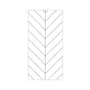 Fonds d'écran blancs et noirs Simple Life Modern Home Decor Stripe Stripe Wall Wallproof Film pour le salon chambre à coucher Dormier