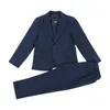 Kläder sätter barns formella kläddräkt Set Flower Boys Wedding Party Piano Performance Come Kids Tuxedo Vest Pants Shirts Bowtie Outfit