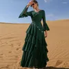 Vêtements ethniques Style Français Espagnol Mode Musulmane Longue Jupe Longue Voyage Vacances Abaya Inde et Pakistan Robe de fête du Ramadan