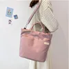 الأكياس المسائية Crossbody crossbody للنساء 2023 كيس الكتف الطالب الأزياء الأزياء القطن القطن الكبير حقائب اليد الإناث