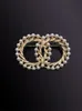 Mode Anti-Glare Pearl Broche Corsage Women's Gold Silver Jacket Broches Pins Sieraden Accessoires