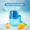 Schurende borstels Handmatig Ice Crusher huishouden Diy Rotary Cube Cutter draagbare machine hand Krankhakelaar 2302222222220