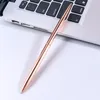 Luxury Metal Office Black Inks Stationery Writing School Ball Point Pennor