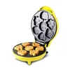 Fabricante de pão de cozinha 220V Mini elétrico bolo de nogueira automática Waffle Machine Sand Toaster Baking Breakfast Breakfast Pan forno 2302222