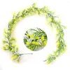 Decorative Flowers Po Props Party Supplies Artificial Babybreath Garland Wall Hanging Wreath Faux Flower Vine Lifelike Gypsophila