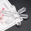 Charms 1Pcs Natural Clear Quartz Stone Crystal Hexagonal Reiki Healing Chakra Pendants DIY Jewelry Making Necklaces 12x33mm