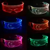 Party Decoration Props Colorful LED Glow Cyberpunk Glasses Bar Music Festival Cheer Up For Women Men Christmas Gifts