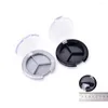 Opslagflessen 5 ml DIY Make -upgereedschap Mini Plastic lege oogschaduw Kast Palet Palet Single ronde Jar Poeder Cosmetica Compacte container