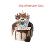 Posate usa e getta Cute Pet Cat Decorazioni per feste di compleanno per ragazze dei ragazzi Compresi gatti Face Banner Gattino Piatti di carta Forniture per tazze 230221