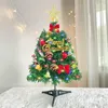 Kerstdecoraties decoratie interieur woonkamer dennen kantoor slaapkamer home decor ornament simulatie desktop xmas jaar boom 2023