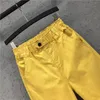 Jeans pour femmes Arrivée Été Femmes Sarouel Tout assorti Casual Coton Denim Pantalon Taille Élastique 6XL Taille Jaune Blanc Jeans D321 230222