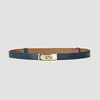 Practical womens belt leather luxury belts thin long connection design H069853CC89 cinturones stylish 18mm lock catch designer belts fashion YD013 B4