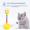 Cat Bowls Feeders 650 ml Pet Cats Automatisk stor kapacitet Vatten Fontänplast Dog Bottle Bottle Meating Dispenser för 230222