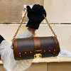 Designer Bags Adjustbale Straps Crossbody Bag With Chain Tote Bag Trunk Shoulder Handbag Rivet Pillow Fashion Women Travel bag women's handbags & purses
