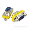 DB9/DB15 Adaptador de trocador de mini-gênero RS232 COM D-Sub para Male Male VGA Plug Connector 9 15pin