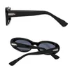Солнцезащитные очки 2022 Дженни Овальные солнцезащитные очки Женщины роскошные дизайнерские очки винтажные ретро -солнцезащитные очки в тренде с аксессуарами Y2K Gafas de Sol G221215