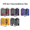 Other Vehicle Tools 115/25 In 1 Screwdriver Set Mini Precision Screw Driver Mti Computer Pc Mobile Phone Device Repair Insated Hand Dhlsu