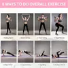 Faixas de resistência Yoga Crossfit Exercitador Pull Rope Portátil Gym Workout Pilates Bar Trainer Elástico para Equipamentos de Fitness 230222