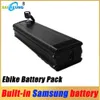 ebike Battery 72V BICI Elettrica 35AH 30AH 18650 Samsung 40AH 50AH 60AH 20AH PACK LITHIUM ЗАДНЯЯ СТАЧА 1500 Вт 3000 Вт Bateria 72V 25AH