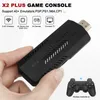 X2 Plus Game Stick 4K Nostalgischer Host 3D Retro Videospielkonsole 2.4G Wireless Controller HD 4.5 System integriert 41000 Spiele 40 Emulatoren