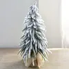 Decorazioni natalizie Mini albero artificiale Fiocco di neve Tavolo da tavolo finto di Natale per ornamenti per la casa Anno Navidad Decor