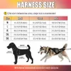 Dog Collars Leashes Dog Sled Harness Pet Weight Pulling Sledding Harness Mushing X Back Harness For Large Dogs Husky Canicross Skijoring Scootering 230221