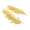 Decorative Flowers 38cm Wheat Ear Flower Artificial For Wedding Party Decoration DIY Craft Home Table Christmas Decor Bouquet